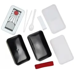 Demon Slayer Manga Anime Single Portion Compartment Bento Lunch Box Multicoloured