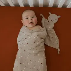 Parker Baby Co. Muslin Lovey - Alpaca