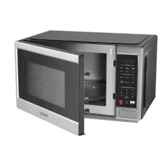 Cuisinart 1.1 cu ft Microwave Oven: Countertop, 1000W, 11 Power Levels, Digital Display, Child Lock, Black
