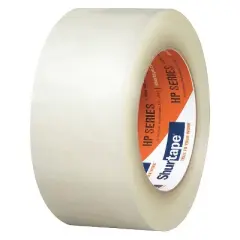 Shurtape  Carton Sealing Tape, 2 mil, Clear, PK6 HP 235