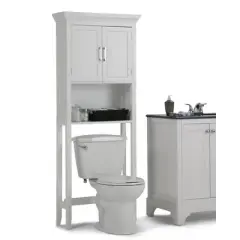 Hayes Space Saver Bath Cabinet White - WyndenHall