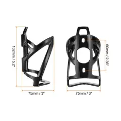 Unique Bargains PC Universal Cycling Bike Water Bottle Holders 2 Pcs with Screw and Wrench 5.2"