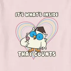 Toddler's Tootsie Roll Mr. Owl It's What's Inside That Counts T-Shirt