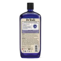 Dr Teal's Foaming Bath with Pure Epsom Salt, Sensitive Skin with Colloidal Oatmeal & Cucumber Extract - 34 fl oz