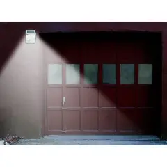 Maxsa Innovations Solar Powered Motion Activated Wedge Light White