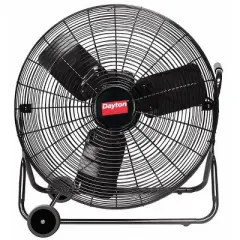 Dayton  Lt Dty Qt Dsgn Indstrl fan,24" Blde Dia. 6AGY9