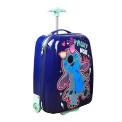 Disney Stitch Vacay Mode Youth 18" 2-Wheeled Hardside Carry-On  Suitcase Luggage