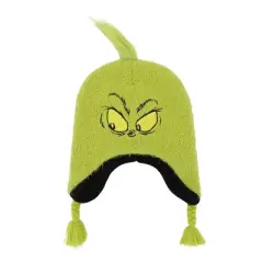 The Grinch Big Face 2-Piece Beanie Youth Hat & Magic Gloves Set