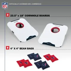 NFL Houston Texans All-Weather Travel Cornhole Set
