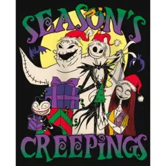 Girl's The Nightmare Before Christmas Season's Creepings T-Shirt