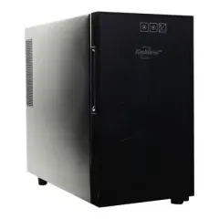 Koolatron Wine Cooler Refrigerator 8 Bottle Countertop Compact Wine Cellar, Small Freestanding Wine Fridge