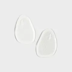Fab Feet Women's by Foot Petals Ball of Foot Gel Insoles Shoe Cushion Clear - 1 pair: Urethane Material