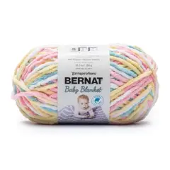 Bernat Baby Blanket Big Ball Yarn 24 Pack-Pitter Patter
