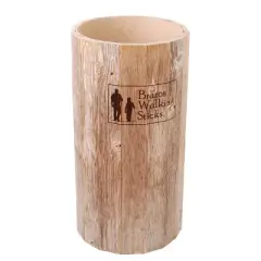 Brazos Round Barnwood Display Stand