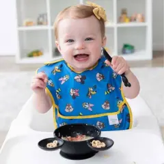 Disney SuperBib Waterproof Feeding Bibs - Mickey and Friends - 3pk