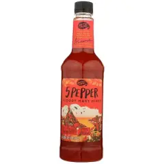 Master Of Mixes 5 Pepper Bloody Mary Mix - 6 pack, 33.8 fo