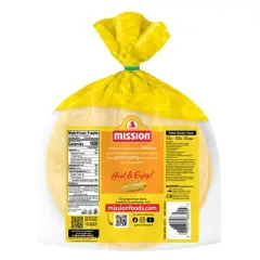 Mission Super Soft Yellow Corn Tortillas - 25oz/30ct