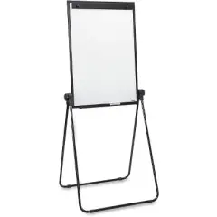 Lorell - 2-sided Dry-Erase Easel with Flip-Chart Clip - Melamine Surface
