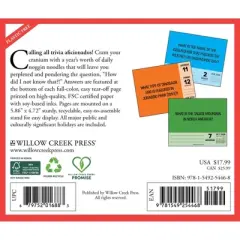 Willow Creek Press 2026 Trivia Night Box Calendar