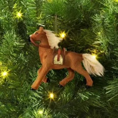 Christmas Fabric Horse Ornament - Wondershop&trade;