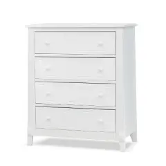 Sorelle Berkley 4 Drawer Chest Dresser White