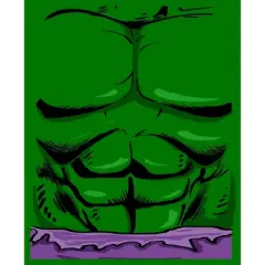 Men's Marvel Halloween Hulk Classic Costume T-Shirt