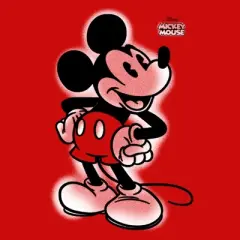 Boy's Disney Mickey Mouse Retro Airbrushed T-Shirt