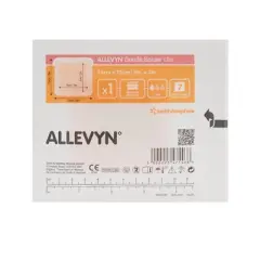 Smith & Nephew Allevyn Gentle Border Lite Thin Foam Dressing 3 x 3" Square Hydrocellular Foam 66800834 10 per Box