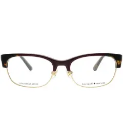 Kate Spade  LHF Womens Rectangle Eyeglasses Opal Burgundy 51mm