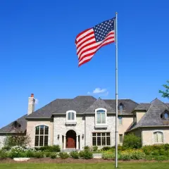 Yescom Flag Pole Sleeve for 30 Ft Flagpole Replacement Outdoor Garden Yard Porch Patio