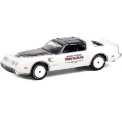 1980 Pontiac Firebird T/A White Official Pace Car "64th Annual Indianapolis 500 Mile Race 1/64 Diecast Model Car by Greenlight