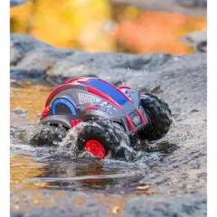 HearthSong - Water Rover All-Terrain Remote Control Car with Thick Tires for Advanced Tumbling Tricks
