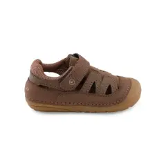 Stride Rite Kids Unisex Adam Sneaker Sandal | 4 | Brown