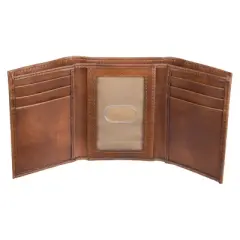 Men's RFID Slim Trifold Wallet - Goodfellow & Co&trade; Brown
