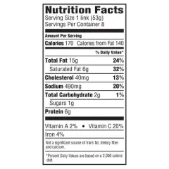 Oscar Mayer Bun-Length Beef Franks Hot Dogs - 15oz/8ct