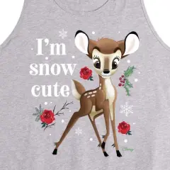 Men's - Disney - Christmas - I'm Snow Cute Graphic Tank Top