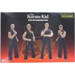 Icon Heroes The Karate Kid Cobra Kai Competition Team Action Figure Box Set