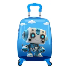 TUCCI Robo Kid Kids' Hardside Carry On Suitcase