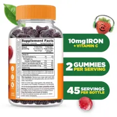 Lifeable - Iron + Vitamin C - Kids - 90 Gummies