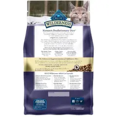 Blue Buffalo Wilderness High Protein Natural Adult Dry Cat Food Chicken Flavor