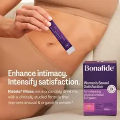 Bonafide Ristela Libido Support Drink Packets - 30 Day Supply - 60ct