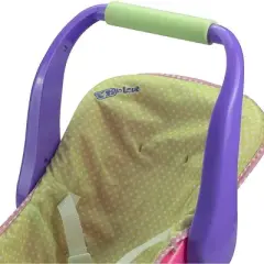 JC Toys For Keeps! 16" Adjustable Doll Carrier - Pink