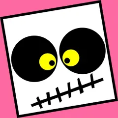 Women's Design By Humans Square Skull By LonaMisa Racerback Tank Top