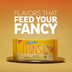 Oreo Thins Lemon Cookies Family Size - 11.78oz