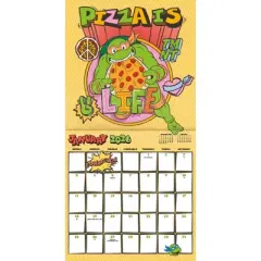 Trends International 2026 Teenage Mutant Ninja Turtles 12"x12" Wall Calendar