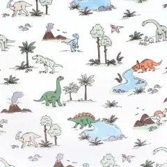 Hudson Baby Infant Boy Changing Pad Cover, Dinosaur Adventures, One Size