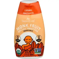 Sweetleaf Monk Fruit Liquid Caramel Macchiato - Pack of 6 - 1.7 oz