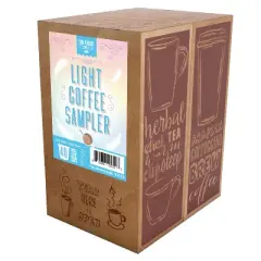 Two Rivers Coffee Light Roast Coffee Pods, 2.0 Keurig, Variety Sampler, 40 Count