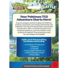 Pokemon Pok&eacute;mon TCG: My First Battle&mdash;Charmander and Squirtle (2 Ready-to-Play Mini Decks & Accessories)