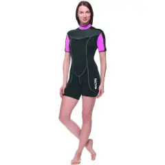 SEAC Sense Shorty 3mm High Stretch Neoprene Short Wetsuit Women